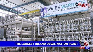 The world’s largest inland desalination plant is right here in El Paso