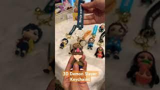 Anime Demon Slayer Character 3D Keychain #anime #shorts #keychain