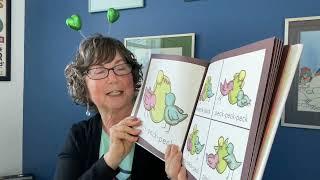 Maba (Grandma) Reads. Ages 2-4. Egg by Kevin Henkes.