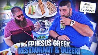 Ephesus Greek Restaurant & Ouzeri Amazing Greek food with a flair!