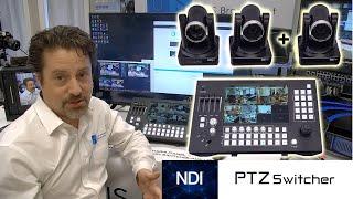 PTZCam Switch N8 NDI PTZ Switcher