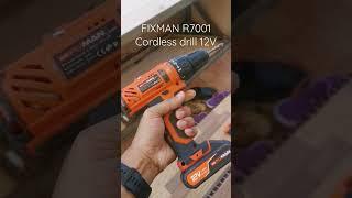 DIY WORK FIXMAN R7001 CORDLESS DRILL