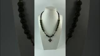 FURSA Fashion handmade shungite necklace