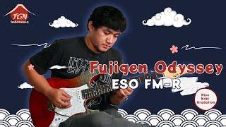 Guitar Fujigen Odyssey ESO FM-R (Ripe Kaki Gradation) | Fujigen Indonesia