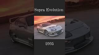 Supra Evolution {1979-2024}#cars #vural #trending