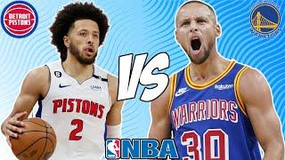 Detroit Pistons vs  Golden State Warriors 10/30/22 NBA Free Pick Free NBA Betting Tips