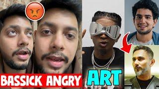 BASSICK ANGRY on RAP SHOW | MC STAN NEXT TRACK ⁉️ | SAMAY RAINA on HONEY SINGH & BADSHAH