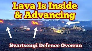 Svartsengi Lava Has Not Stopped: Building A New Wall, Iceland KayOne Volcano Eruption Update