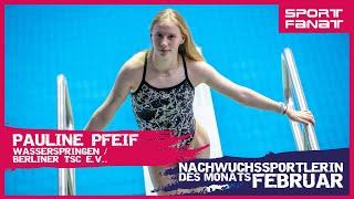 Pauline Pfeif – Nachwuchssportlerin des Monats Februar 2022