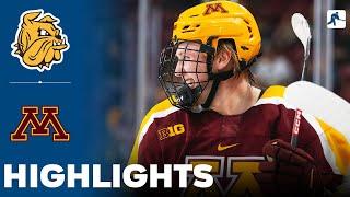 Minnesota Duluth vs Minnesota | NCAA College Hockey | Highlights - October 19, 2024