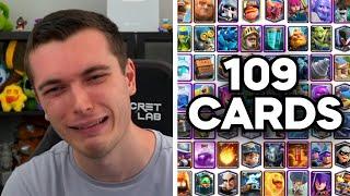 Playing Clash Royale until I’ve seen every card