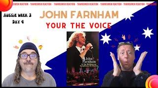 John Farnham:  You’re the Voice - Live (This you have to hear!) Reaction