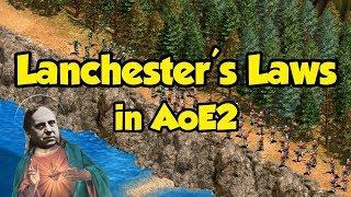 Lanchester's Laws in AoE2