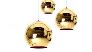 Gold Shade by Tom Dixon подвесной дизайнерский светильник