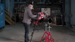 How To Use The RIDGID® Pipe Saw