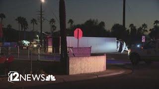 East Valley roadway blocked by semi-truck crash