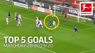 Top 5 Goals on Matchday 28 - Kimmich, McKennie & More