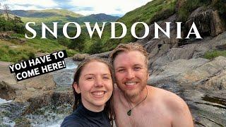 We found the BEST wild swimming spot! 24 hours in Snowdonia National Park