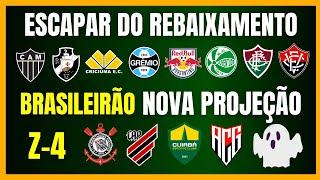 BRASILEIRÃO | NOVA PROJEÇÃO PARA ESCAPAR DO REBAIXAMENTO