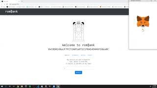 Romulon Bank DApp Demo