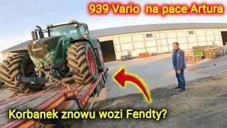 To Korbanek też wozi FENDT' y?  Dostawa ciągnika FENDT 939 do klienta