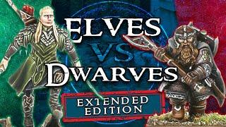 Elves Vs Dwarves | Legolas Vs Gimli | MESBG Battle Report