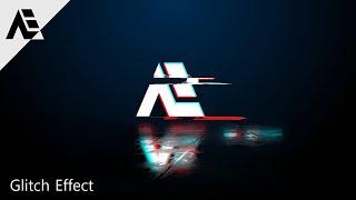 After Effects Tutorial: Glitch Effect Logo Animation - Reflection Glitch Logo