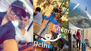 VLOG | We are going on a trip | Delhi to Chennai | Episode -1 #vlog #chennai