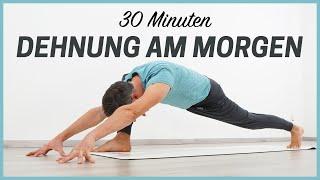 30 Minuten Yoga am Morgen  | bewusstes Dehnen (zum Mitmachen)