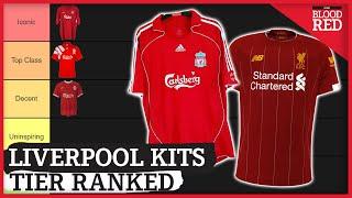 LIVERPOOL KITS TIER RANKED | Adidas, Reebok, New Balance | 1992-2020