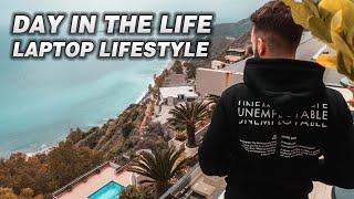 Online Entrepreneur's Day In The Life: Laptop Lifestyle