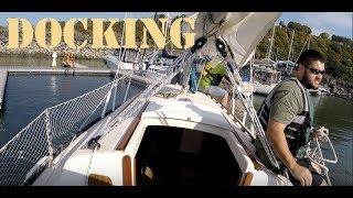 SAILBOAT DOCKING MANEUVERS for beginners