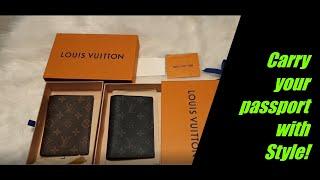 [Louis Vuitton Passport cover] #LV #LouisVuitton #Passportcover #Leather #Lux #Luxury #unboxing