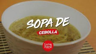 Sopa de cebolla casera | Cocina Fácil