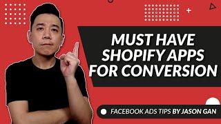Shopify Apps to Help Increase Conversion Rate (Shopify Store Setting Tutorial)