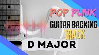 POP PUNK GUITAR BACKING TRACK D MAJOR 180 BPM