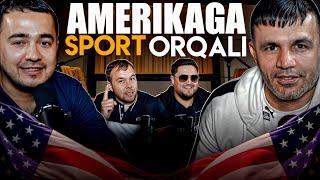 AMERIKAGA SPORT ORQALI AVAZXON KAROMATOV