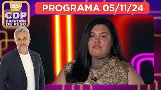 CUESTIÓN DE PESO - PROGRAMA 05/11/24