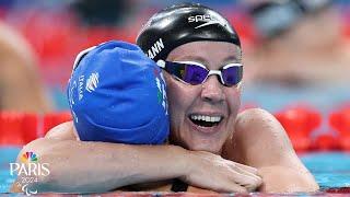 Mallory Weggemann earns second medal in Paris with strong 50 fly showing | NBC Sports