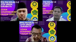 UJIAN KOMPREHENSIF PAI 1-E  TUGAS PPG PAI UINSA SURABAYA 2022