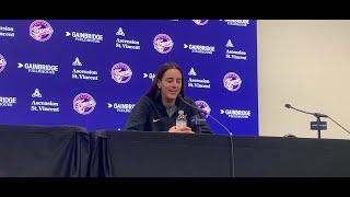 Indiana Fever press conference: Caitlin Clark speaks at season exit interview - on rookie year, more