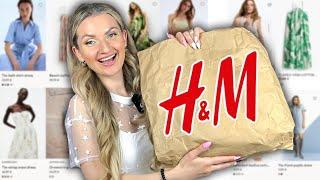 H&M SUMMER DRESS TRY ON HAUL *keep or return?!*