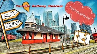 #Walking tour of the #Toronto Railway #Museum پياده روى در #موزه #قطار هاى #قديمى #تورنتو