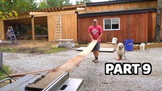 Building the Ultimate Sawmill Shelter & Woodyard