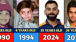 Virat Kohli:- Transformation 1 TO 35 Years Old