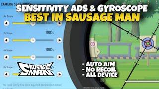 BEST SENSITIVITY SETTINGS | SAUSAGE MAN