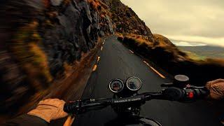 Riding Ireland's Highest Mountain Pass | Triumph Scrambler 900 | Raw Exhaust [4K]