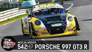 542hp Porsche 997 GT3 R - Nicolas Werver | Hill Climb Ilirska 2024 