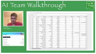FPL AI Team Walkthrough | 2k Overall Rank | Machine Learning | Fantasy Premier League Tips 2024/25