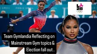 Team Gymlandia Reflecting on Mainstream Gym topics & Election fall out .